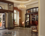 Lázeňský hotel Humboldt v Karlových Varech.