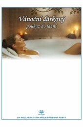 Vánoční dárkový poukaz "Koupel"