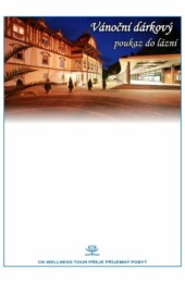 Vánoční dárkový poukaz "Luhačovice"